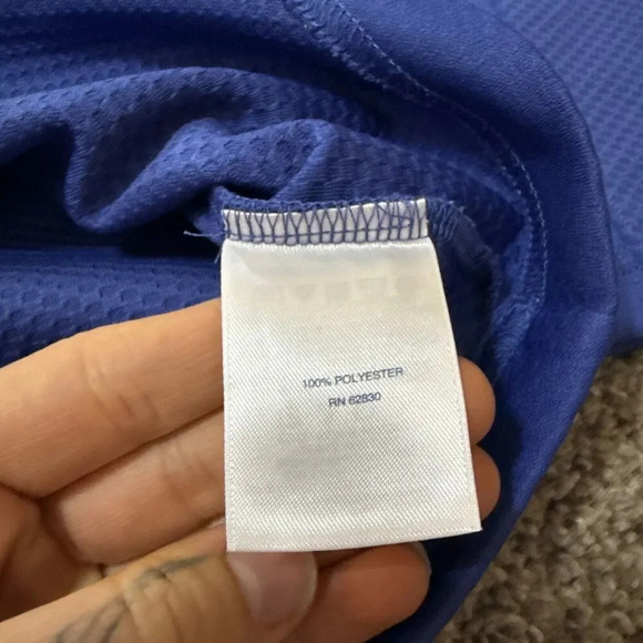 Lands' End Outfitters Long Sleeve Blue S Active 1/4 Zip Thermal Outdoor Running - Picture 3 of 11